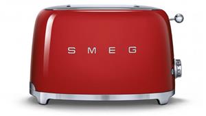 Smeg 50's Style Series 2 Slice Toaster - Red