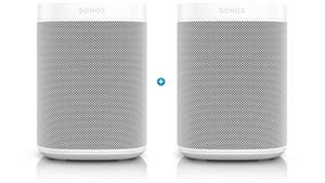 Sonos One Gen 2 Smart Speaker Bundle - White