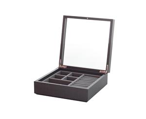 Stacking Jewellery Valet Organiser with Glass Lid