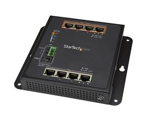 StarTech IES81GPOEW GbE Switch - 8-Port (4 PoE+) - Managed