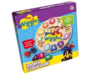 The Wiggles Wooden Clock