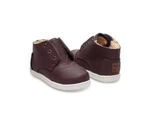 Toms Baby Boy Paseo Mid Leather Boots