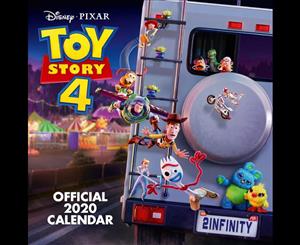 Toy Story 4 2020 Calendar - Official Square Wall Format Calendar
