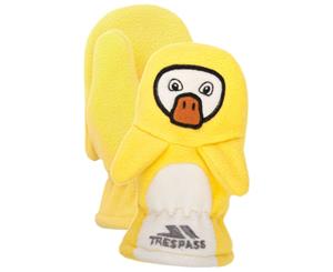 Trespass Childrens Unisex Quack Fleece Mittens (Yellow) - TP2728