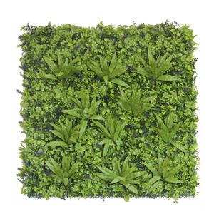 UN-REAL 100 x 100cm Luxury Artificial Hedge Tile - Tropical Lavender