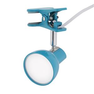 Verve Design Blue Tobi Clip Lamp
