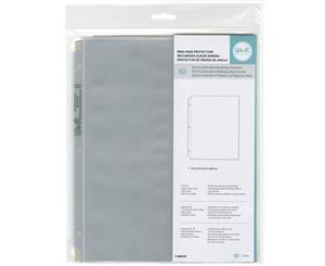 We R Ring Photo Sleeves 8.5&quotX11" 10/Pkg-Full Page