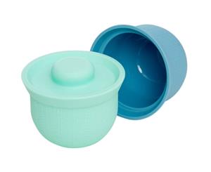 Wean Meister Mini Adora Bowls Set of 2 Bowls - Mint / Teal