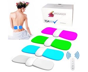 Wireless Smart TENS Machine Pain Relief Massager - Remote Control