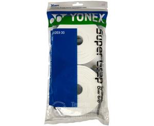 Yonex Super Grap 30 Pack White Overgrips