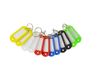 AB Tools 12 Pack Master Key Rings Lock Security Chain Identification SIL278
