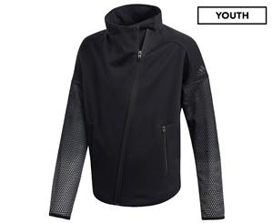 Adidas Girls' ID Heartracer Jacket - Black