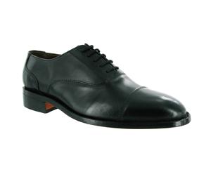 Amblers James Leather Soled Shoe / Mens Shoes (Black) - FS520