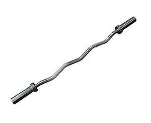 Armortech 4ft Olympic Ez Curl Barbell
