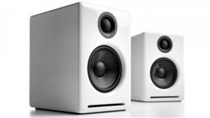 Audioengine 2+ Powered Desktop Speakers - White
