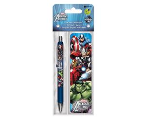 Avengers Assemble Gel Pen & Bookmark Pack