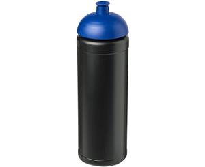Baseline Plus 750Ml Dome Lid Sport Bottle With Grip (Solid Black/Blue) - PF2818