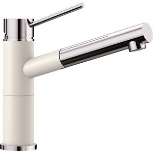Blanco WELS 4 Star 7.5/min ALTAS Pull Out White Mixer Tap