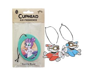 Cuphead Air Fresheners With 2 Scents Set Of 2