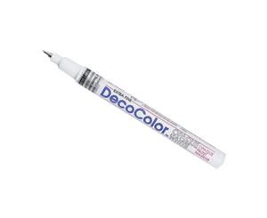 DecoColor Extra Fine Oil-Based Opaque Paint Marker Open Stck White