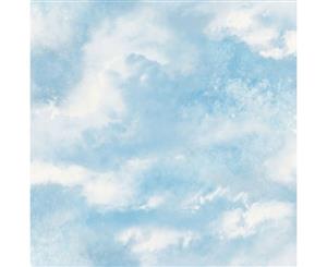 Diamond Galaxy Cloud Wallpaper Blue Arthouse 902004