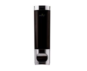 Dolphy ABS Liquid Soap Dispenser 300ML - Black & Silver