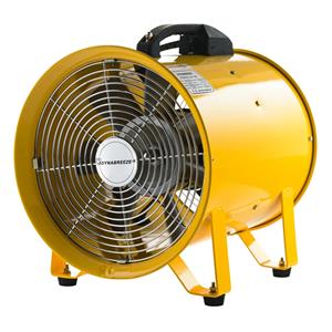 Dynabreeze 200mm Yellow Extraction Fan