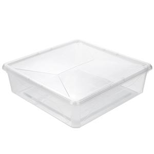 Ezy Storage 6L Clear Karton Storage Container With Snap On Lid