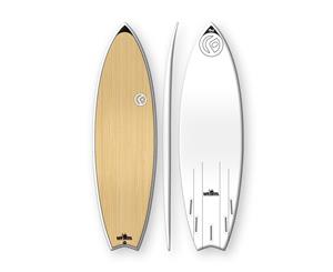 FIND Speedsta Polytec 6Ɔ" Bamboo Surfboard