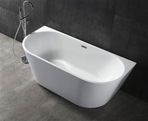 Fluso 149.5x75cm Japanese Acrylic Free Standing Bathtub