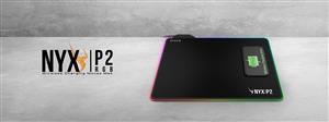 Gamdias NYX (P2) RGB Mouse Mat with Qi Wireless Charging (360x350x6mm)