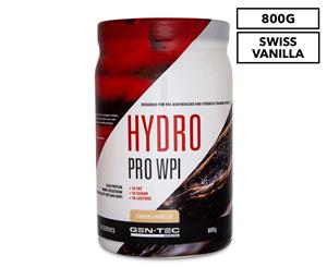 Gen-Tec Hydro Pro WPI Protein Swiss Vanilla 800g