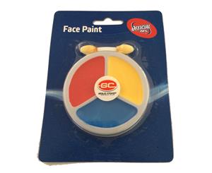Gold Coast Suns AFL Face Paint * Team Colour Paint
