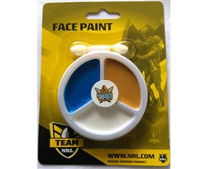 Gold Coast Titans NRL Face Paint * Team Colour Paint