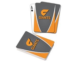 Greater Western Giants AFL Deck Playing Cards Poker Cards