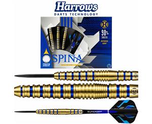 Harrows - Spina Gold Darts - Steel Tip - 90% Tungsten - 22g 24g 26g