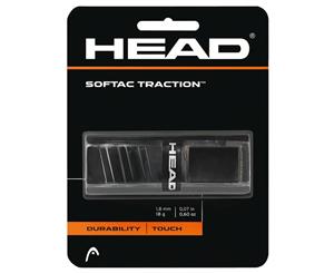 Head SofTac Traction Tennis/Squash Racket/Racquet Handle Tacky Grip Tape/Black