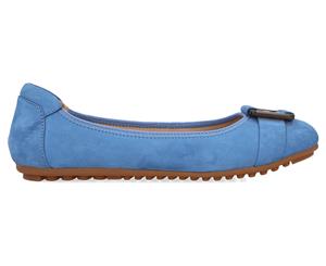 Hush Puppies Women's Loren Flat Shoes - Blue Chambray