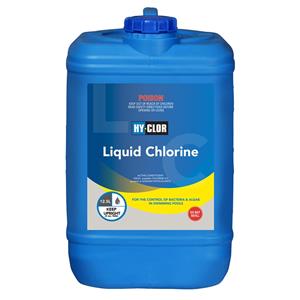 Hy-Clor 12.5L Liquid Pool Chlorine