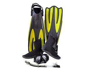IST Size US12 Sports Plus Scuba Diver Package Yellow