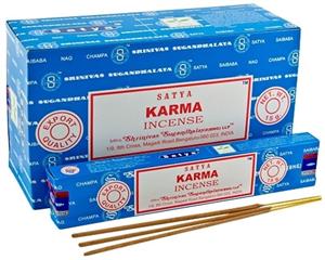 Karma - 2x 15g Incense Sticks by Satya Nag Champa