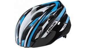 Limar 555 Medium Helmet - Black White Blue