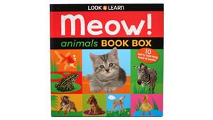 Look & Learn Meow Animals Book Box