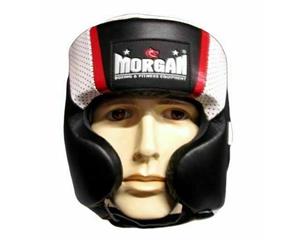 MORGAN V2 Mexican Leather Head Guard Protector