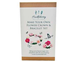 Make Your Own Flower Crown & Bracelet Set