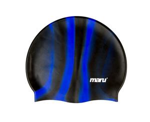 Maru Multi Colour Silicone Hat Black/Blue