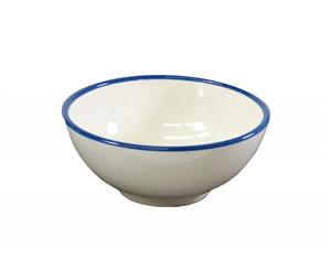 Melamine Blue/Cream Round Bowl 150X70mm x 6