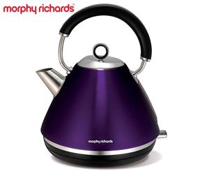 Morphy Richards 1.5L Accents Traditional Pyramid Kettle - Plum
