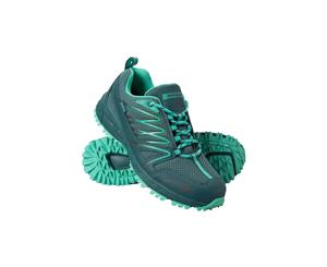 Mountain Warehouse Womens Shoes Lakeside Trail Waterproof Lightweight - Blue