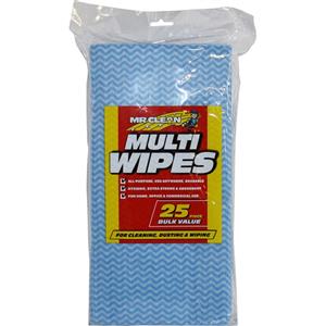 Mr Clean Tuffmates Multi Wipes - 25 Pack